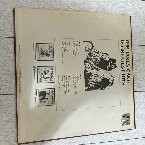 The James Gang 16 Greatest Hits Two Record Set - Picture 2 of 9